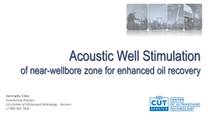 Acoustic Well Stimulation