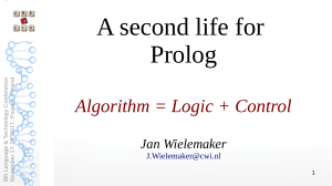 A second life for Prolog
