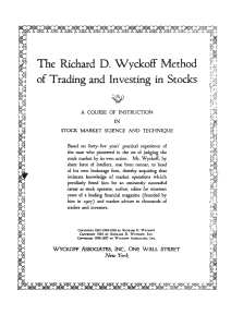 Methods of Trading