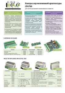 Контроллер мезонинной архитектуры PM CP6700