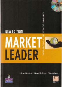 New Market Leader - Elementary Course book