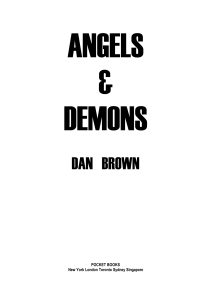 Brown, Dan - Angels & Demons