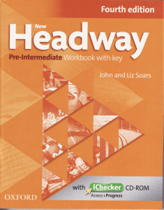 Headway Pre-intermediate WB