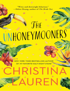 christina lauren - the unhoneymooners (1)
