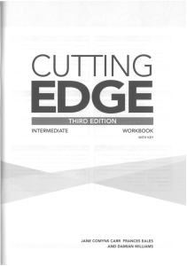 459 3- Cutting Edge Intermediate Workbook with Key - 2013 -95p