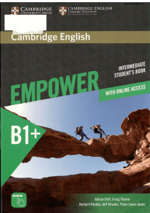 Empower B1 Plus Intermediate SB