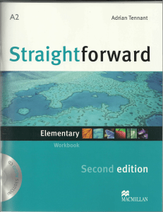straightforward elementary workbook