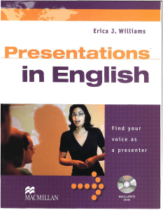 Presentations in English fClasses