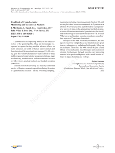 Handbook of Cyanobacterial Monitoring and Cyanotox