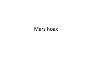 Mars hoax