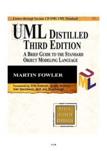 004.415 UML distilled. Fowler