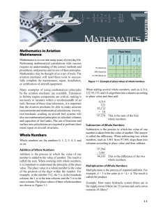 Математика и авиация