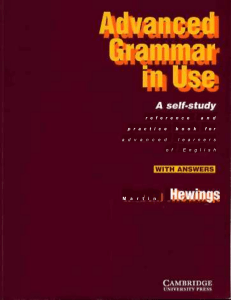 Advanced Grammar in Use - MartinHewings