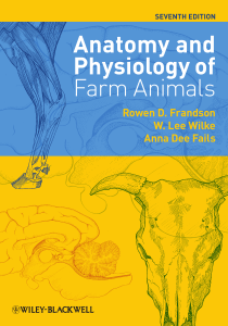Anatomy and Physiology of Farm Animals 7th Edition