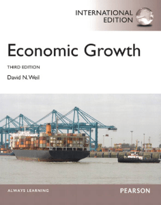 David N. Weil - Economic Growth-Pearson Education (2012)