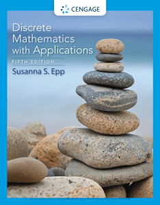 Discrete Mathematics with Applications - Susanna S. Epp (2019)