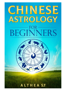 Book Althea S T 2018 Chinese Astrology for Beginners useless