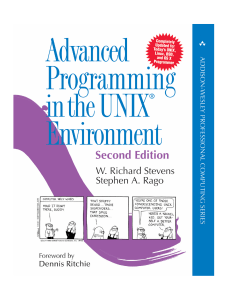 Advanced Programming in the Unix Enviroment