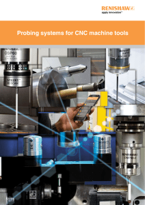 Probing systems for CNC machine tools technical specifications H 2000 3020 12