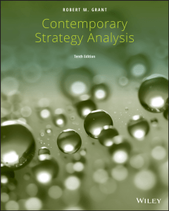Contemporary Strategy Analysis - Robert M. Grant