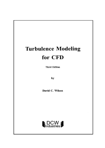 2006 Wilcox Turbulence modeling for CFD