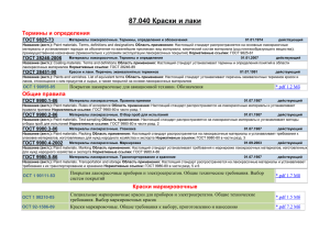 87.040 Краски и лакиx