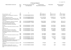 Отчет об исполнении бюджета на 01.07.2014 (Расходы)