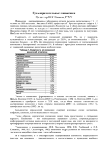 Грамотрицательные пневмонии Профессор Ю.К. Новиков, РГМУ