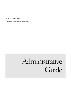 Administrative Guide