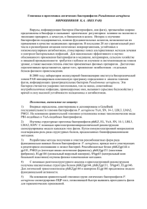 Реферат доклада К.А.Мирошникова