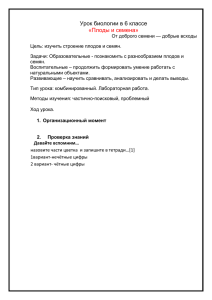 Разработка урока в 6 классе на тему: &quot