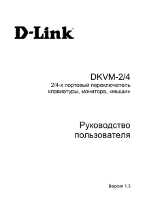 Руководство пользователя от 24.07.2002 - D-Link