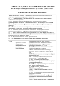 ПЗ ПМ01 МДК01.02.