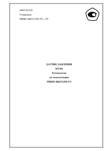 Руководство по эксплуатации МТ 101