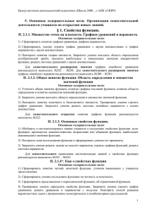 5.  Основные  содержательные  цели.  Организация ... деятельности учащихся по открытию новых знаний.