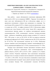 Кишечные инфекции: анализ заболеваемости по ОДИКБ за