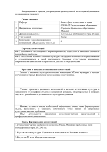 Б1.ДВ1.1 Акт проблемы ХХ векаx