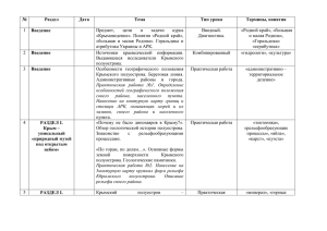 № Раздел Дата Тема