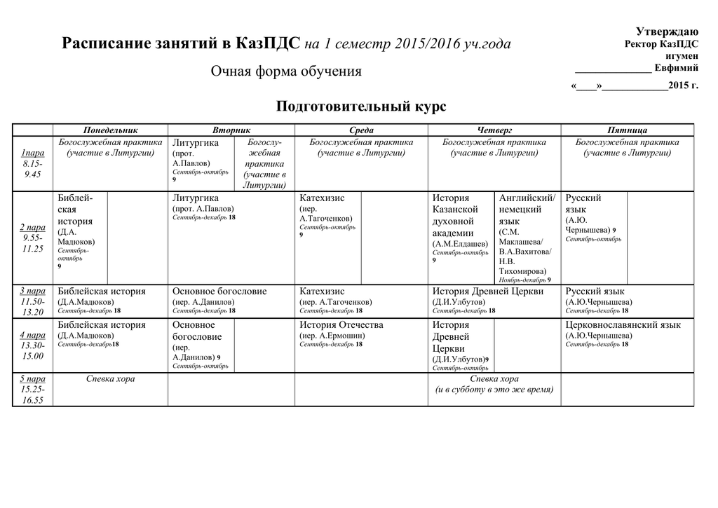Расписание дисциплина. Расписаний занятий в семинарии. Самарская духовная семинария расписание занятий. Расписание занятий Коломенской духовной семинарии. Семинария пары расписание.
