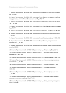 Список воинских захоронений Тернопольской области 1