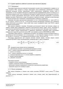 4.11 Сумма гармоник (задание сигналов произвольной формы