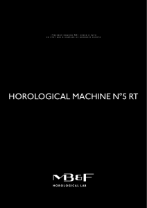 HOROLOGICAL MACHINE No5 RT