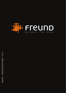 каталог Freund GmbH