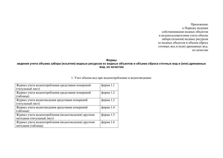 Журнал учета водопотребления средствами измерений образец заполнения