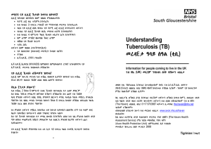 Understanding Tuberculosis (TB) ( ) ______________________