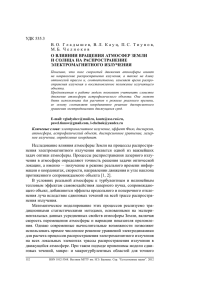 УДК 535.3 В. О. Г л а д ы ш е в, В. Л. К а у ц, П. С. Т и у н о в, М.Б