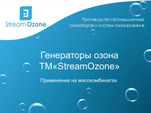 Слайд 1 - Stream Ozone