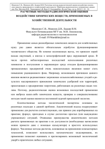 Мамихин С.В., Манахов Д.В., Бадави В.М. Расчетные методы