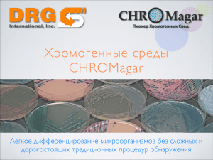 Хромогенные среды CHROMagar