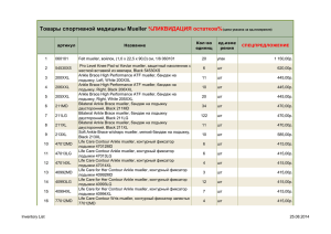 Товары спортивной медицины Mueller %ЛИКВИДАЦИЯ остатков